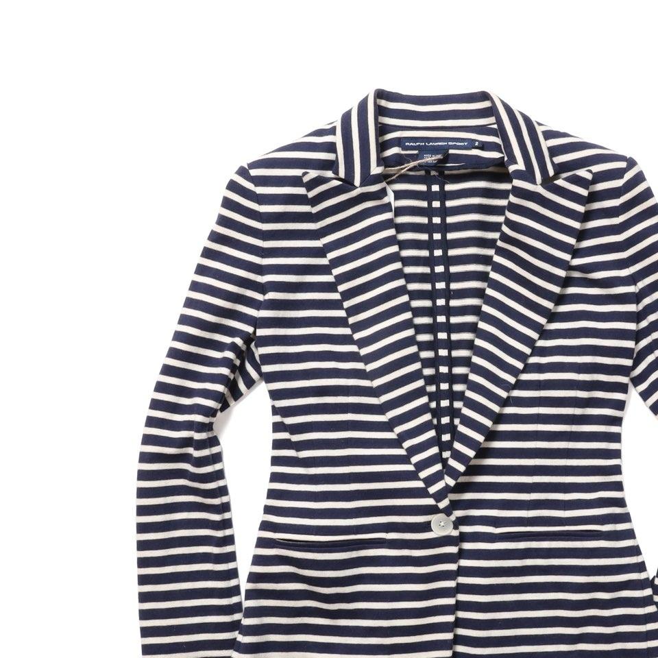 랄프로렌 스포츠 Ralph Lauren Sports Stripe Cotton Blazer 3