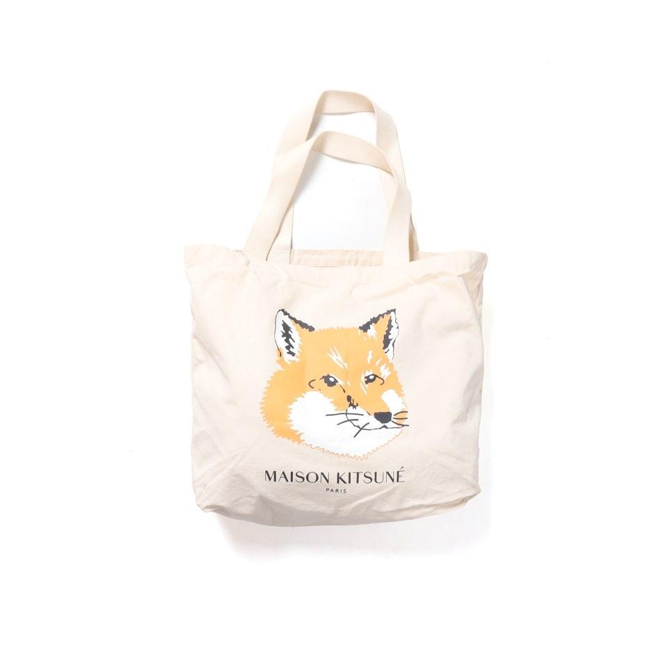 메종키츠네 Masion Kitsune Printing Tote Bag 2