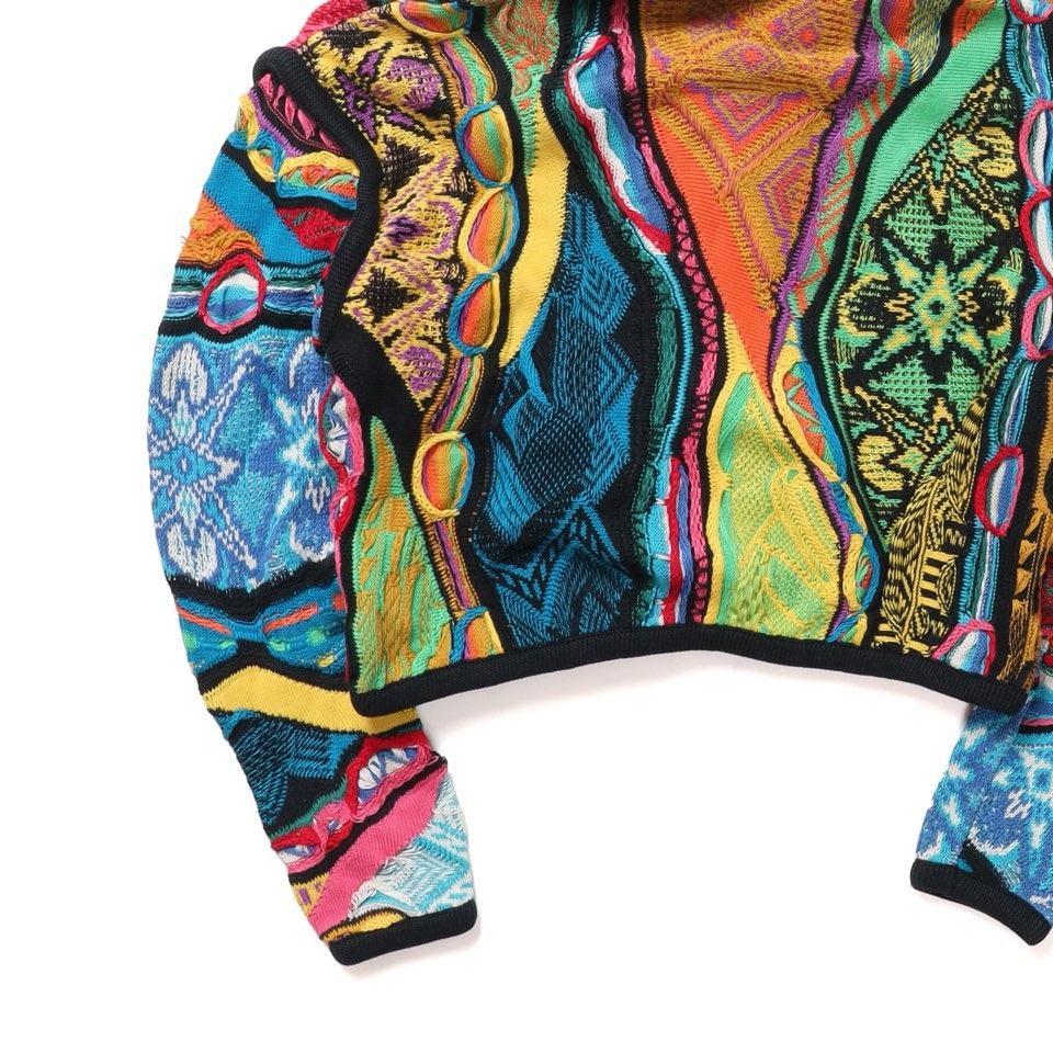 쿠지 Coogi Cable Knit Zip Cardigan 7