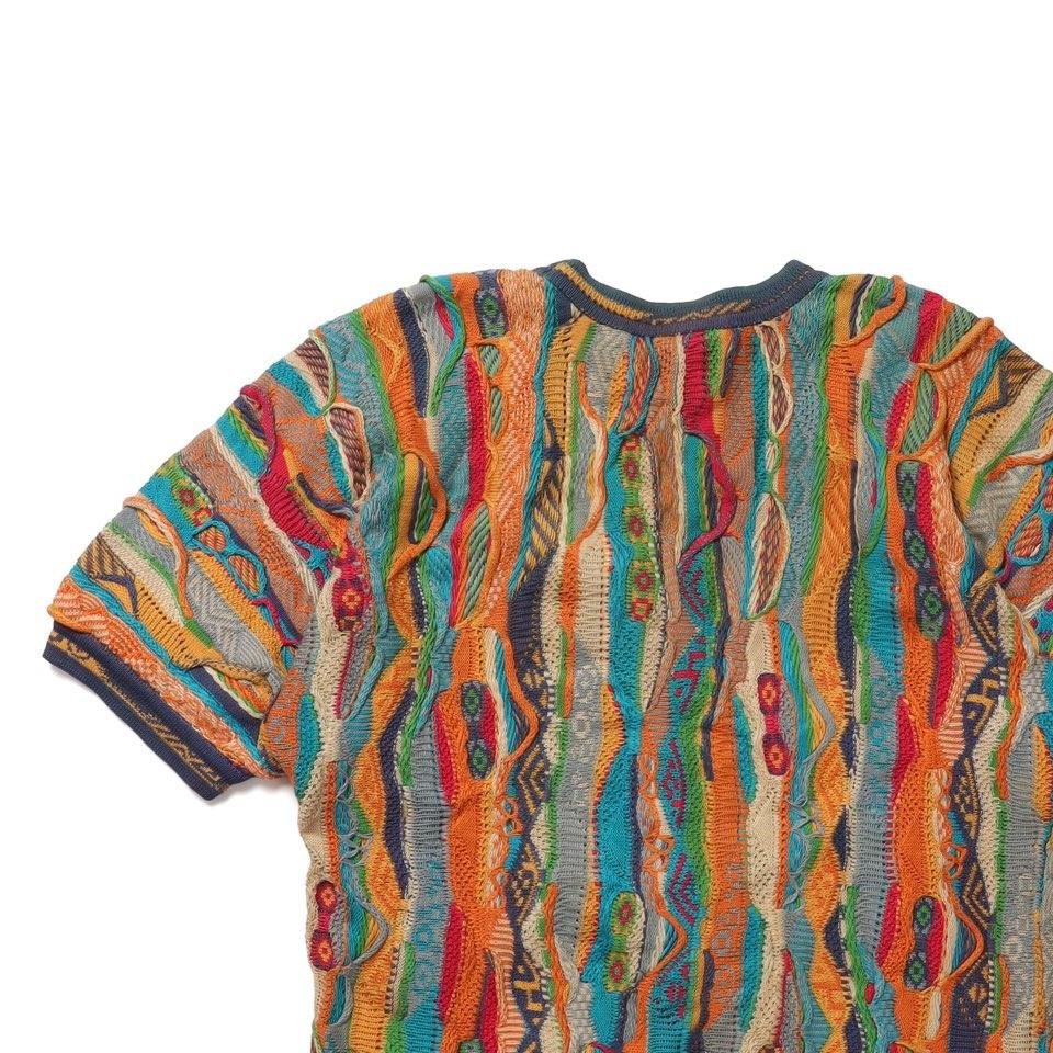 쿠지 Coogi Cable Knit T-shirt 6