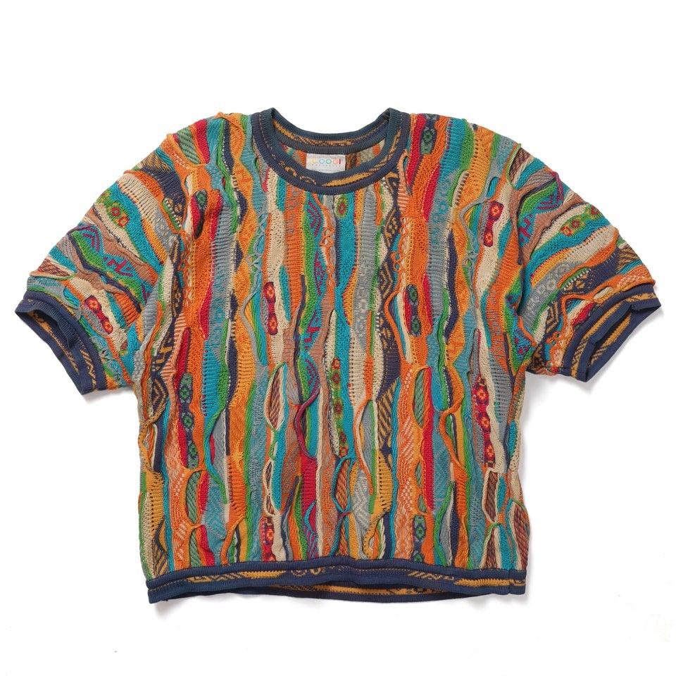 쿠지 Coogi Cable Knit T-shirt 2