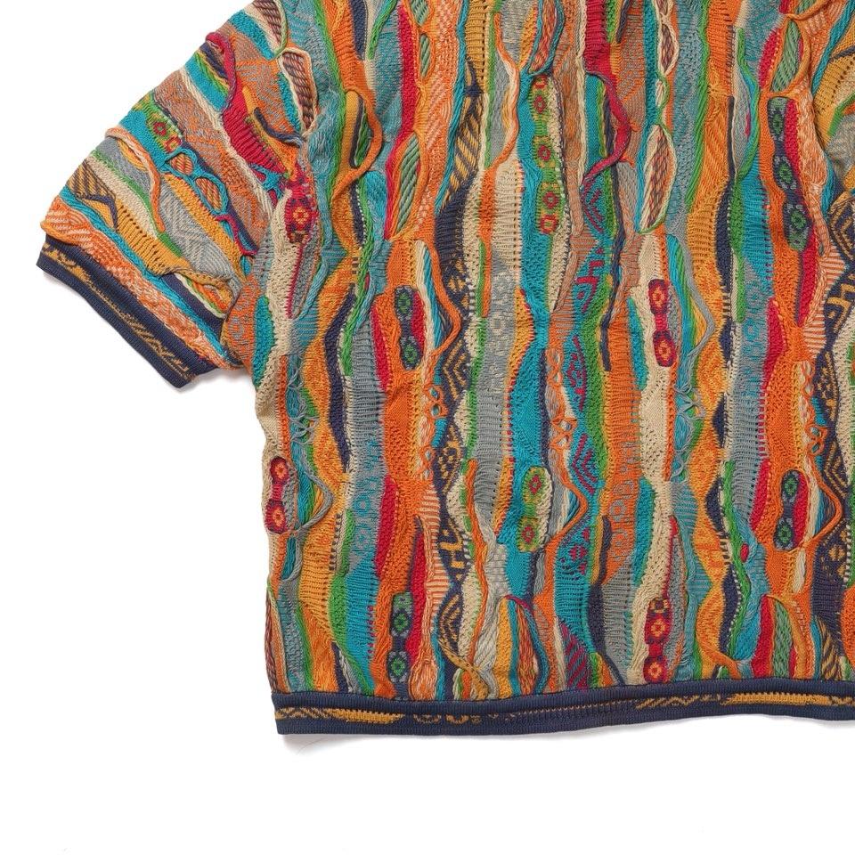쿠지 Coogi Cable Knit T-shirt 7
