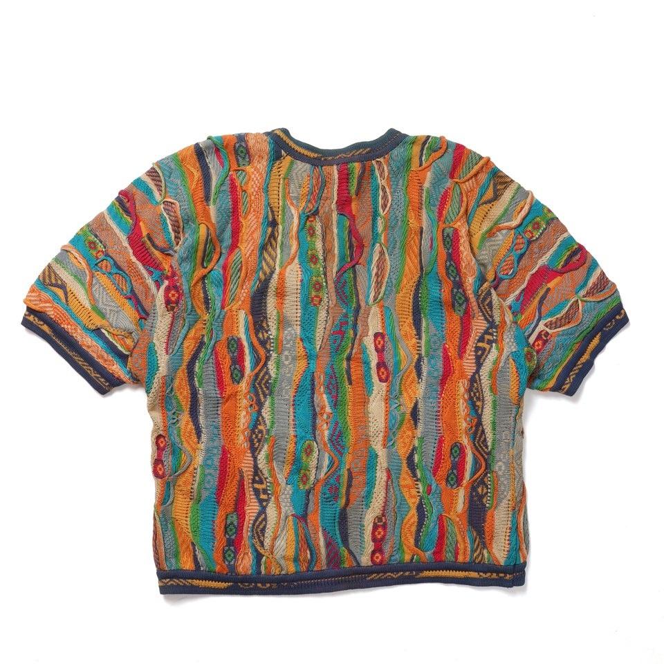 쿠지 Coogi Cable Knit T-shirt 5