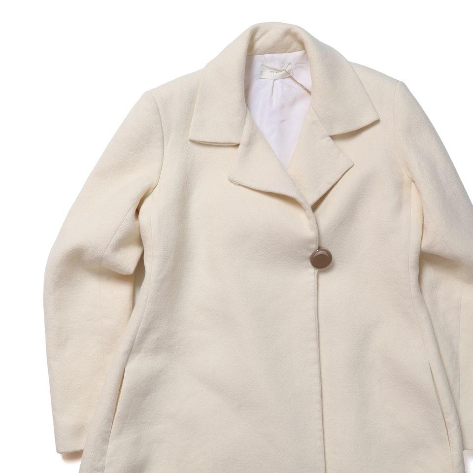 더 로우 The Row Single Button Wool Coat 4