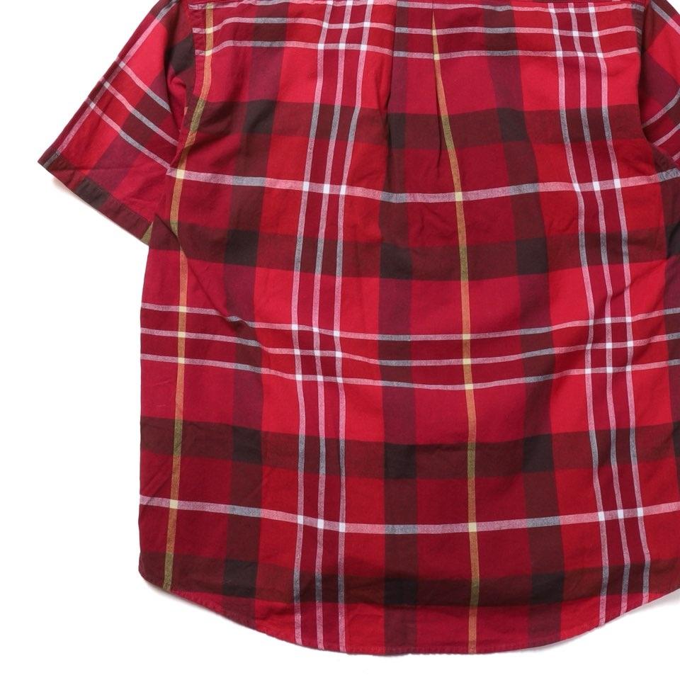 찹스 Chaps Check Pattern Half SHirt 7