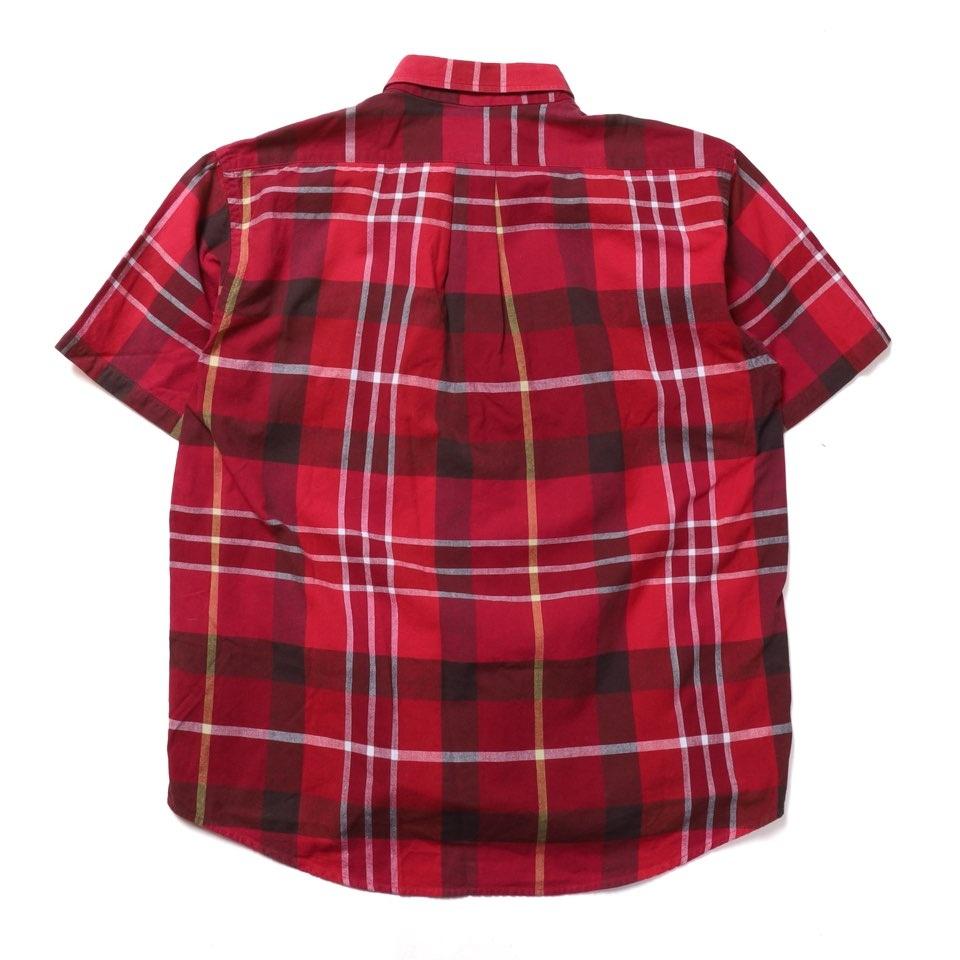 찹스 Chaps Check Pattern Half SHirt 5