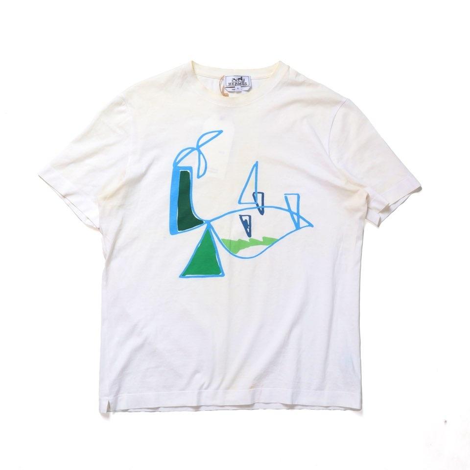 에르메스 Hermes Printing T-shirt 2