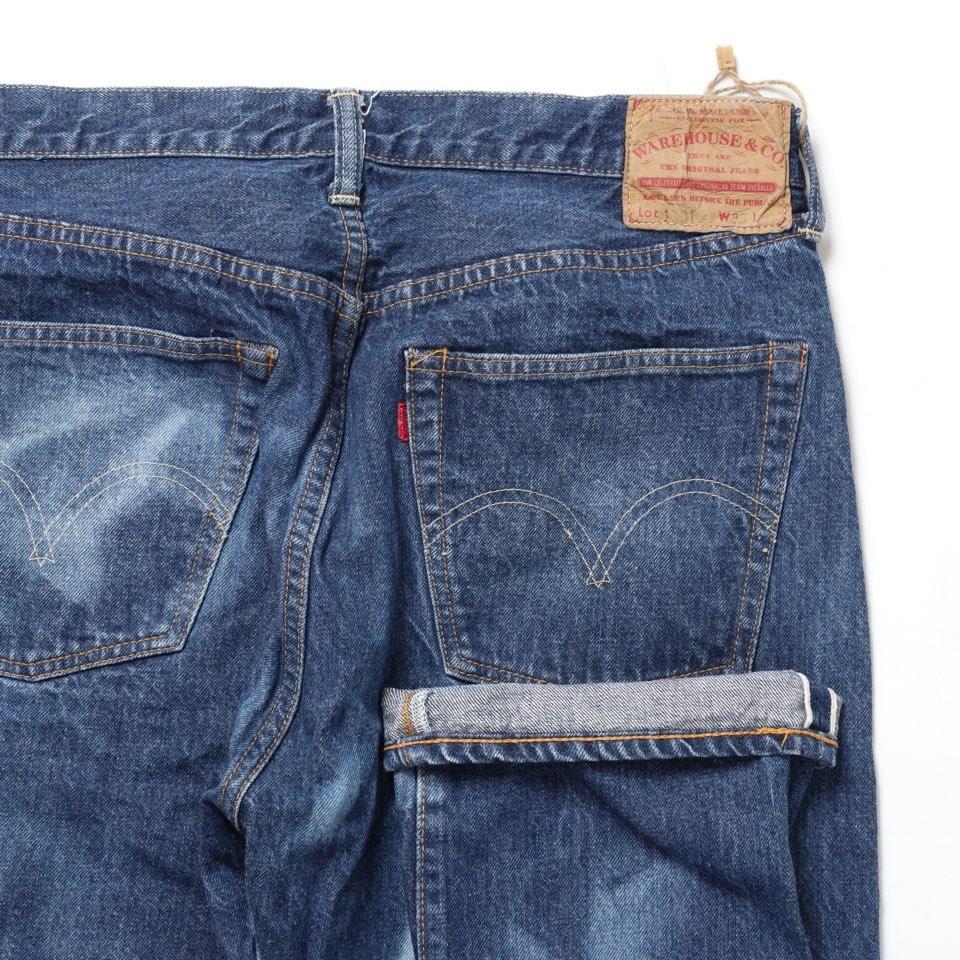 웨어하우스 Warehouse Washed Denim Pants 9