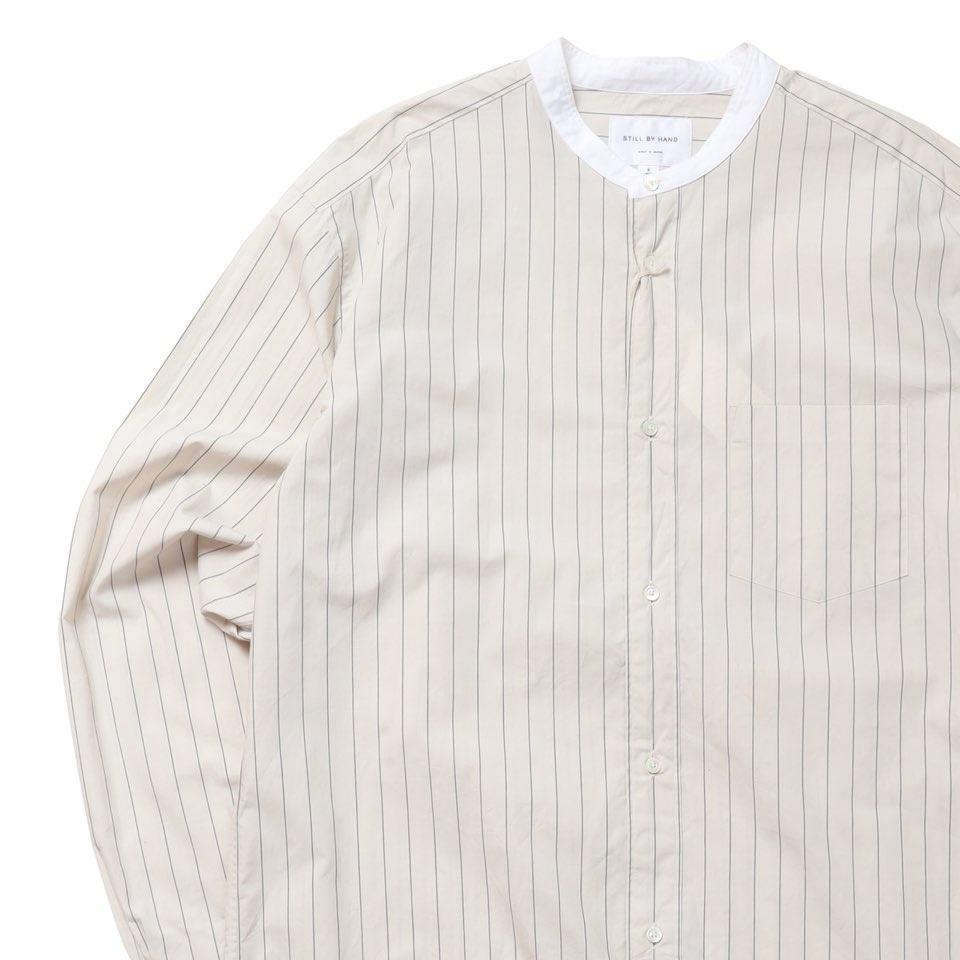 스틸 바이핸드 STILL BY HAND Stripe Shirt 3