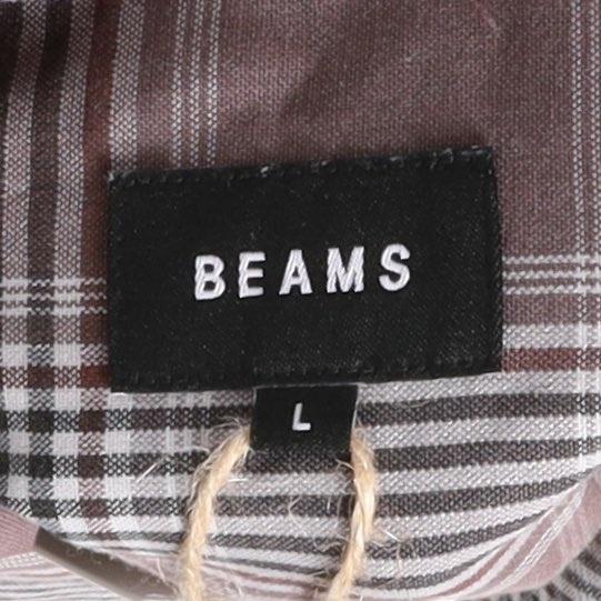 빔즈 Beams Check Half Shirt 8