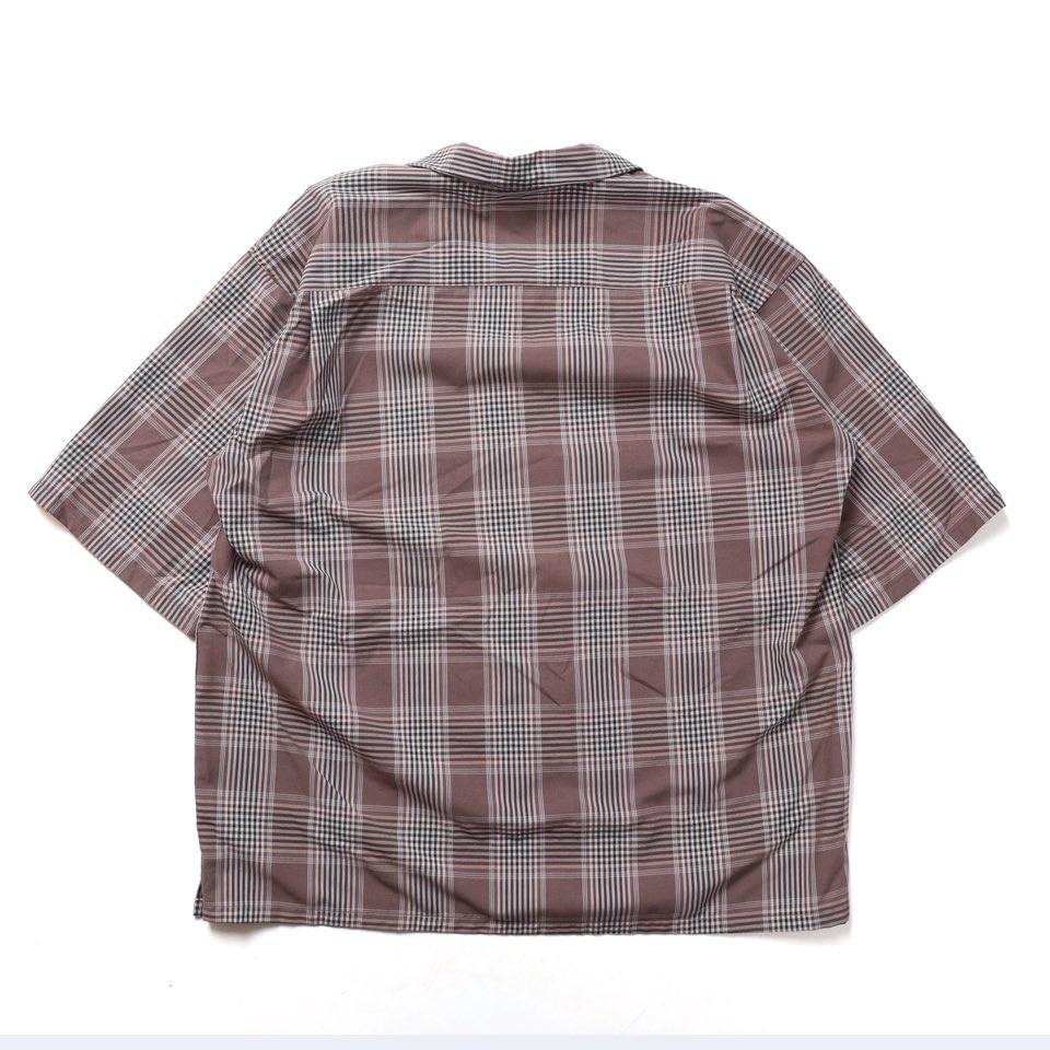 빔즈 Beams Check Half Shirt 5