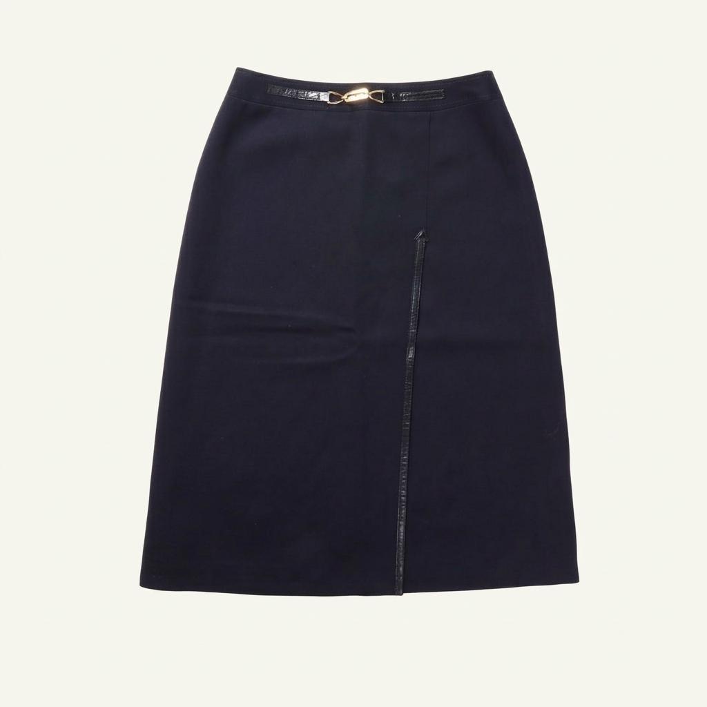셀린느 Celine Wool Skirt 1