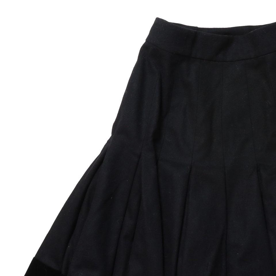 샤넬 Chanel Wool Pleated Skirt 6