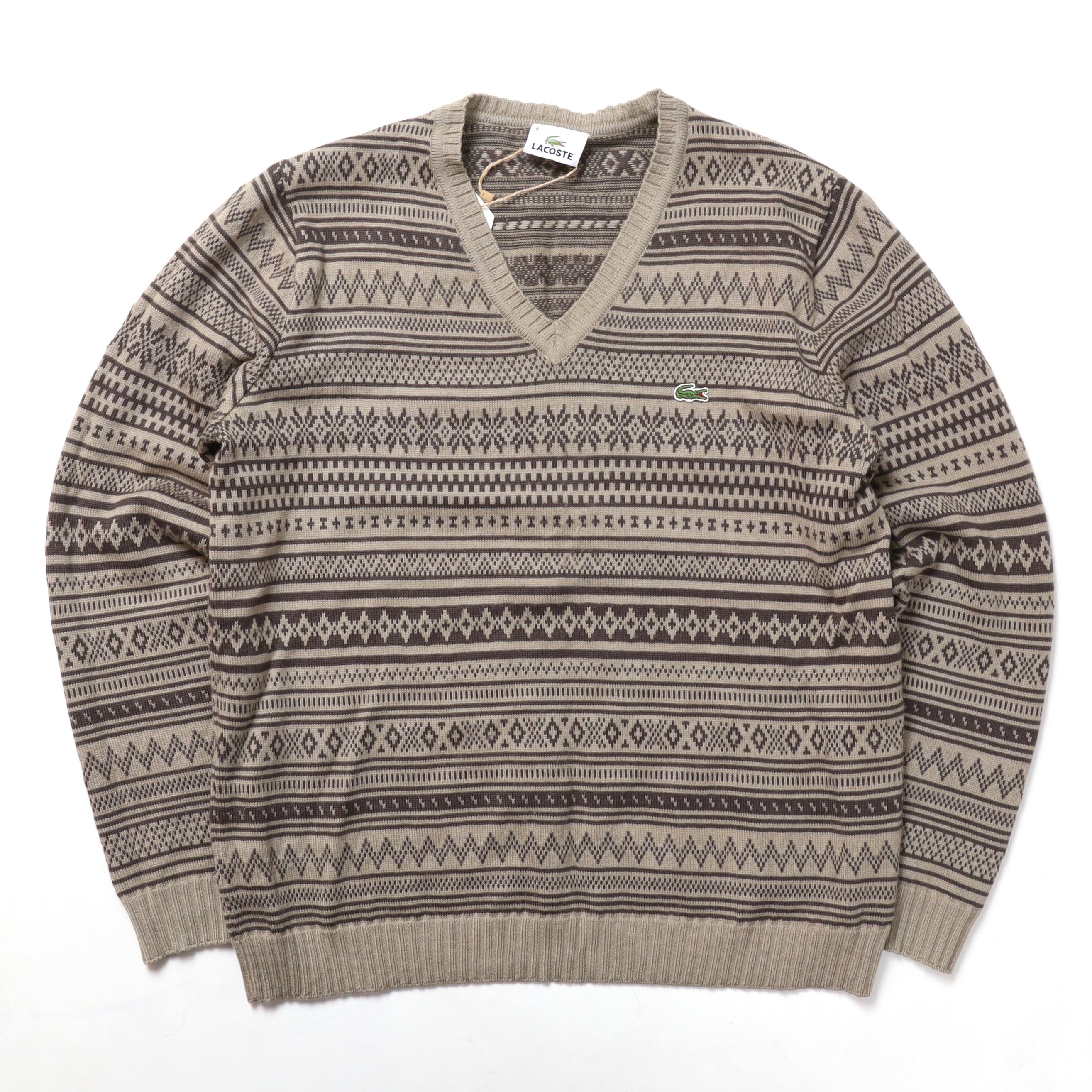 라코스테 Lacoste Fair Isle Knit 2