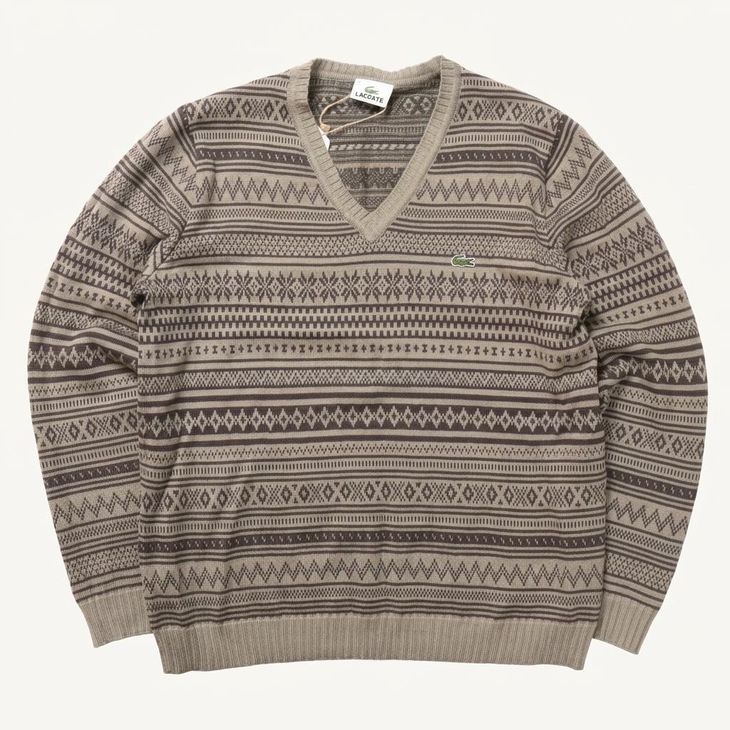 라코스테 Lacoste Fair Isle Knit 1