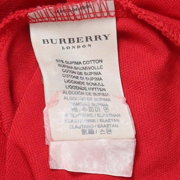 버버리 Burberry Nova Check Collar Long Sleeve 9