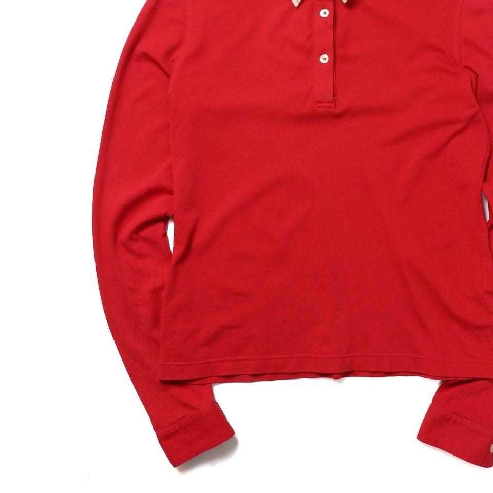 버버리 Burberry Nova Check Collar Long Sleeve 4