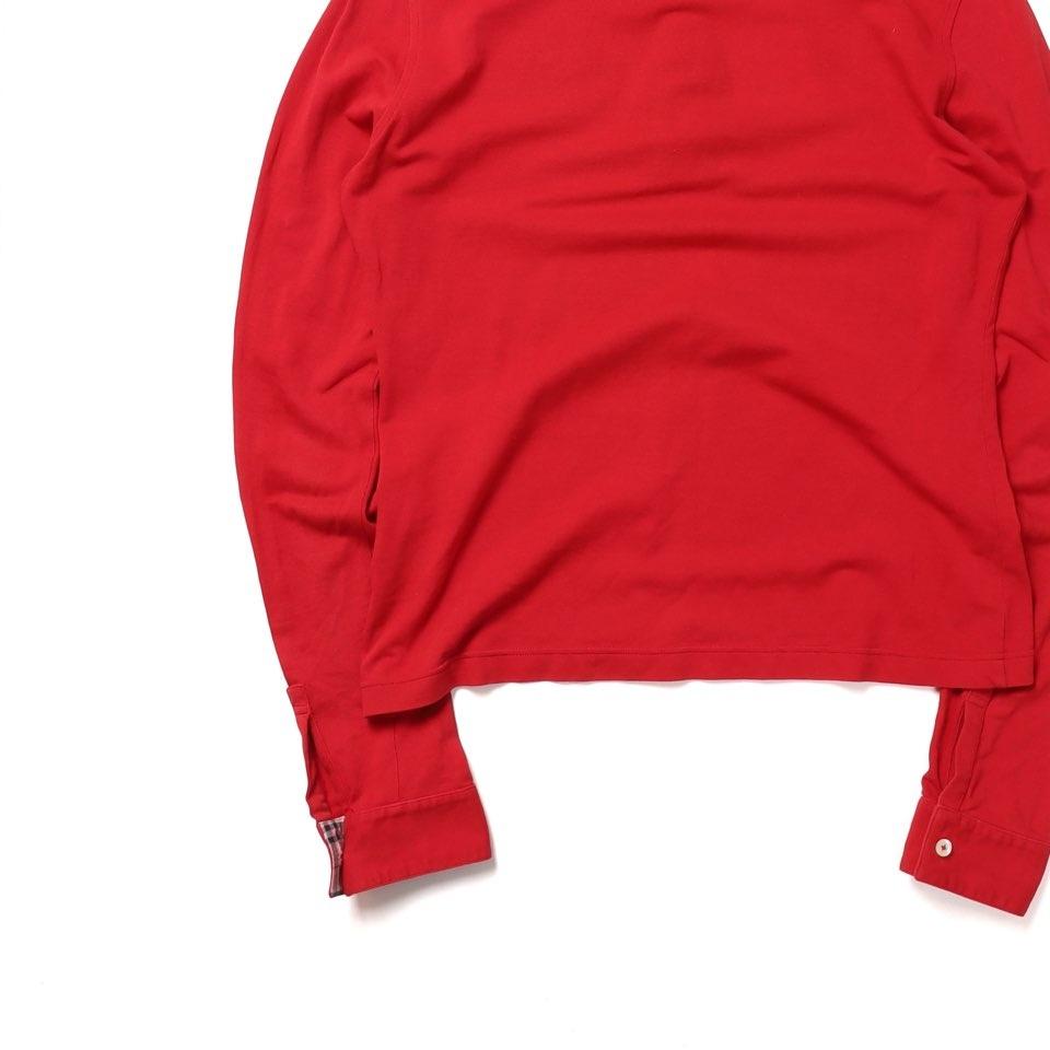 버버리 Burberry Nova Check Collar Long Sleeve 7