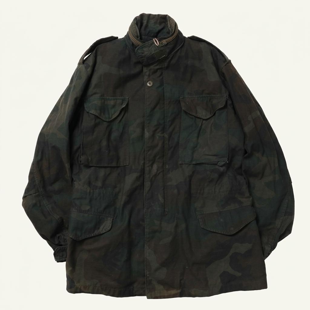 US Military Camouflage M-65 Field Jacket 1