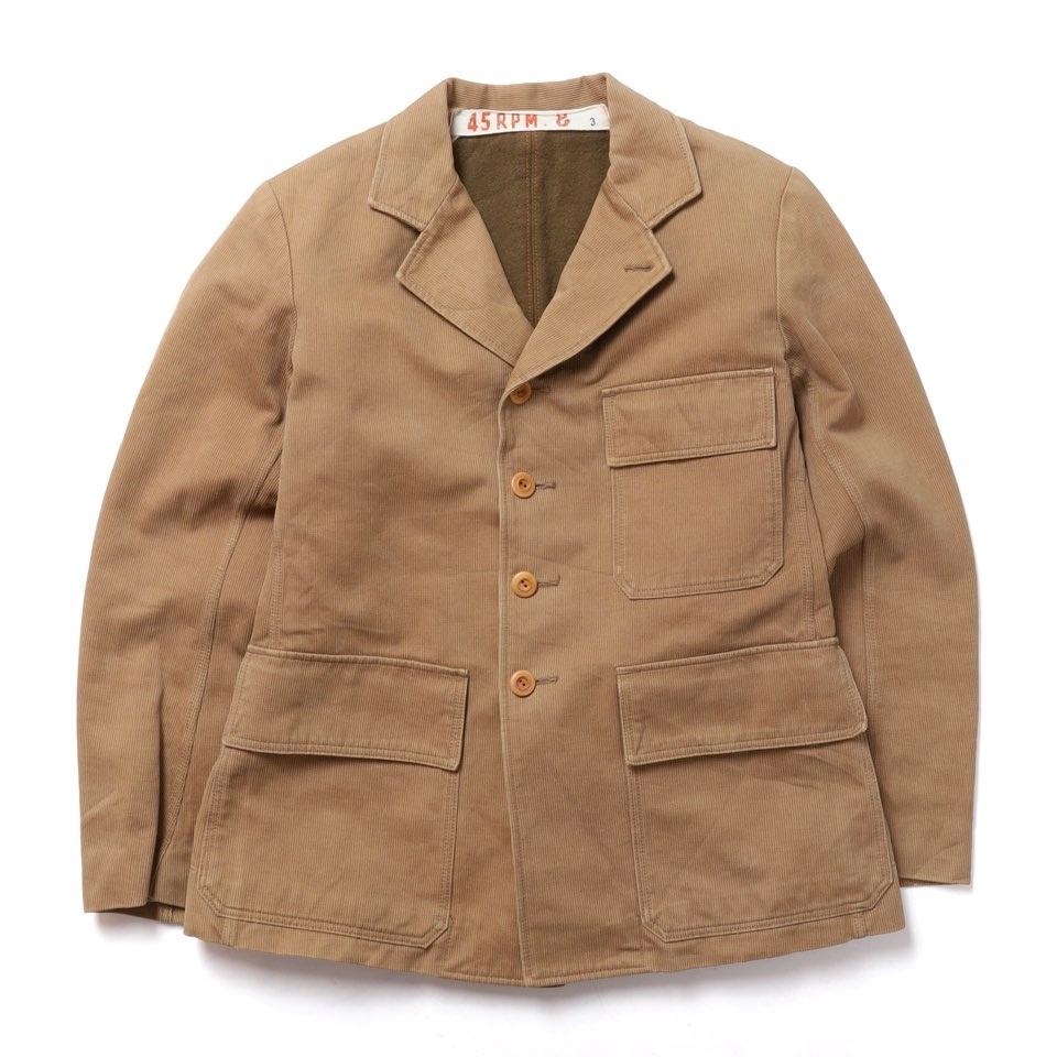45RPM Single Breasted Notch Lapel Jacket 2