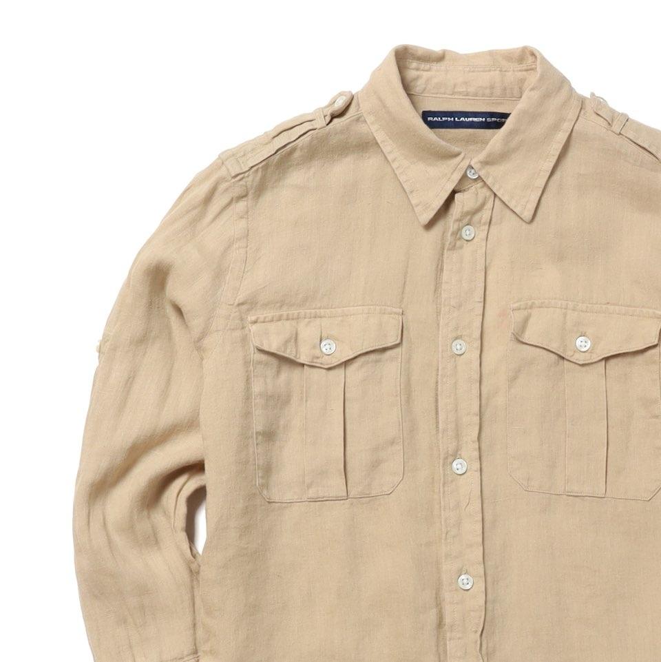랄프로렌 스포츠 Ralph Lauren Sport Two Pocket Linen Shirt 3