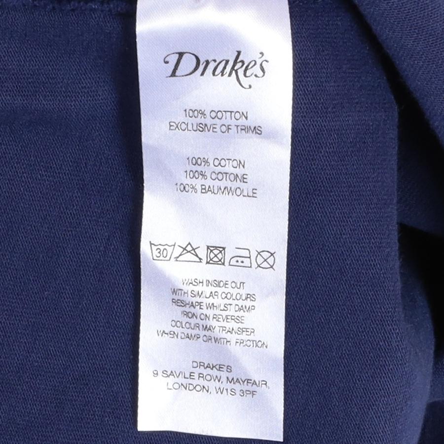 드레익스 Drake's Cotton T-shirt 9
