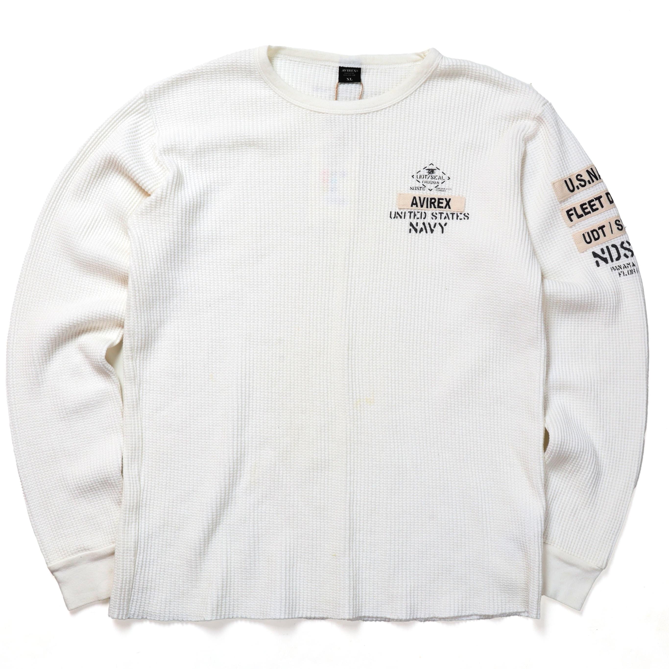 아비렉스 Avirex Logo Embroidered Cotton Knit   가 2