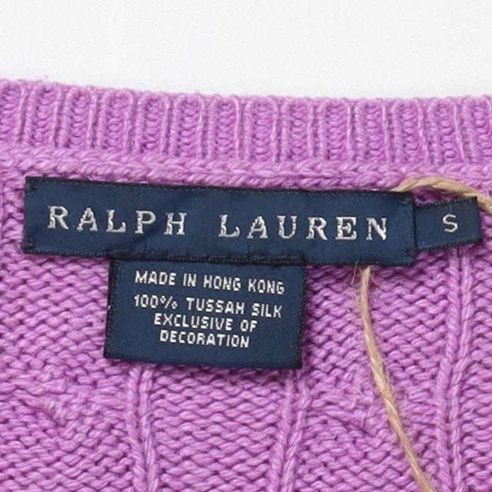 랄프로렌  Ralph Lauren Silk Cable Knit 8