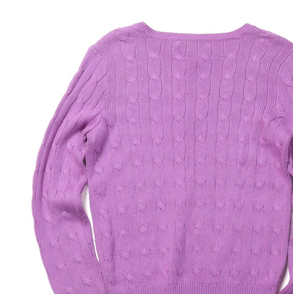 랄프로렌  Ralph Lauren Silk Cable Knit 6