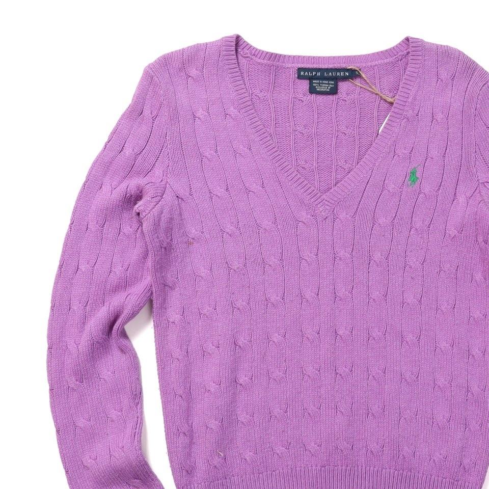 랄프로렌  Ralph Lauren Silk Cable Knit 3
