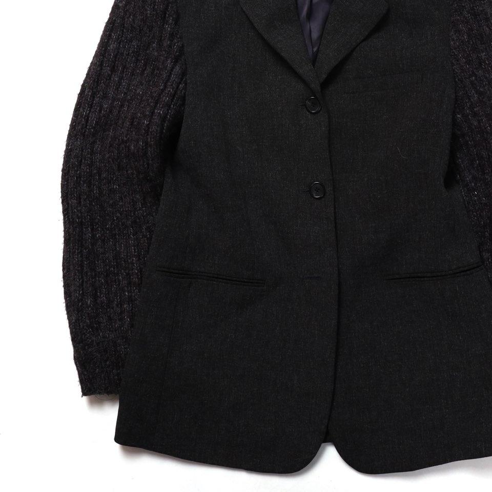 더 오픈 프로덕트 The Open Product 2B Wool Sleeve Blazer 4