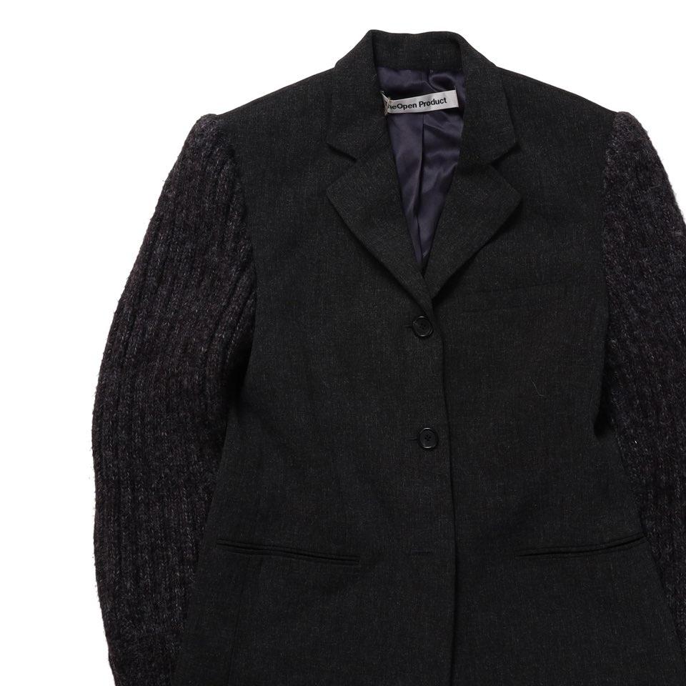 더 오픈 프로덕트 The Open Product 2B Wool Sleeve Blazer 3