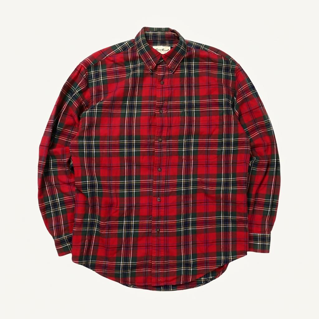 에디바우어 Eddie Bauer Check Pattern Shirt 1