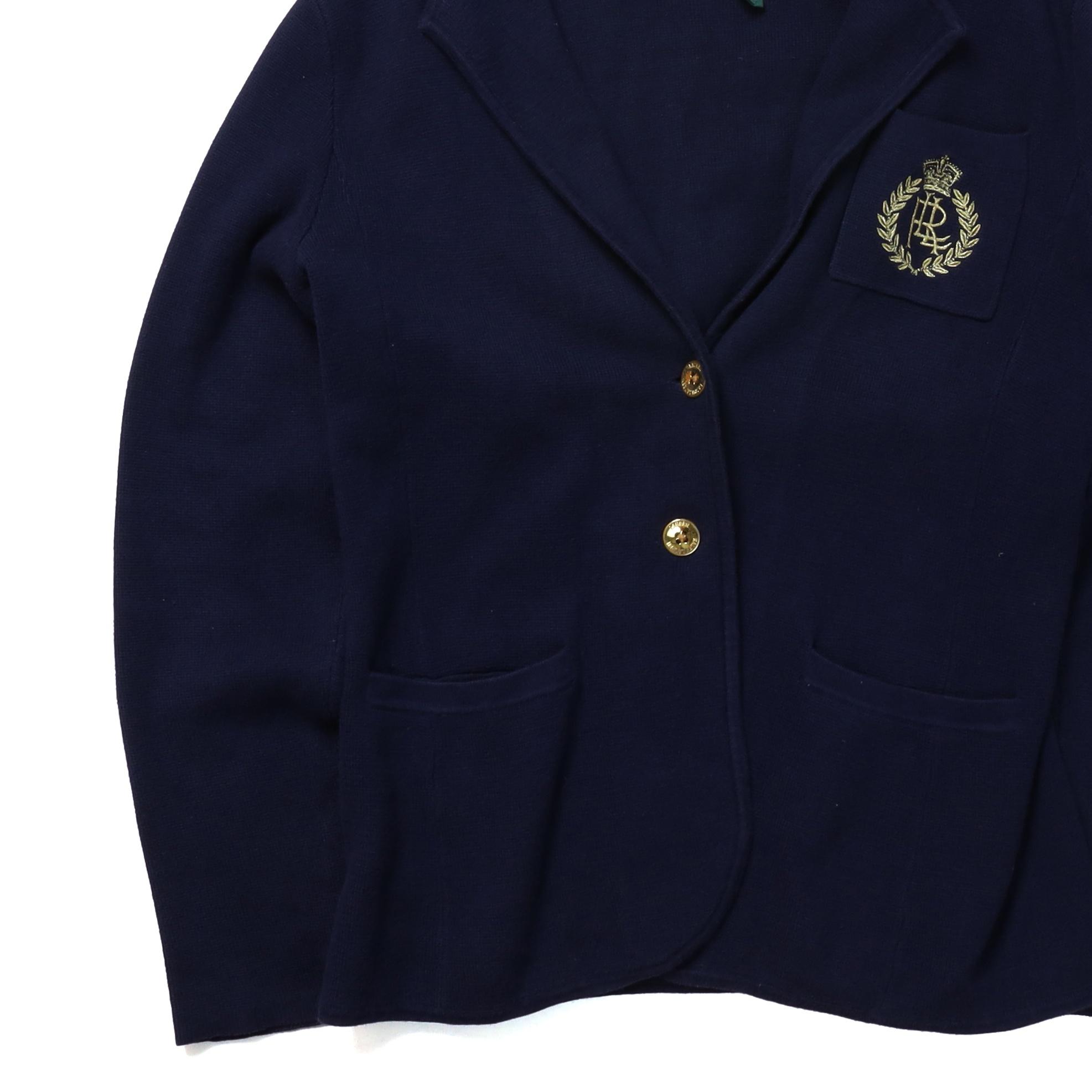 로렌 랄프로렌 Lauren Ralph Lauren Gold Button Cardigan 4