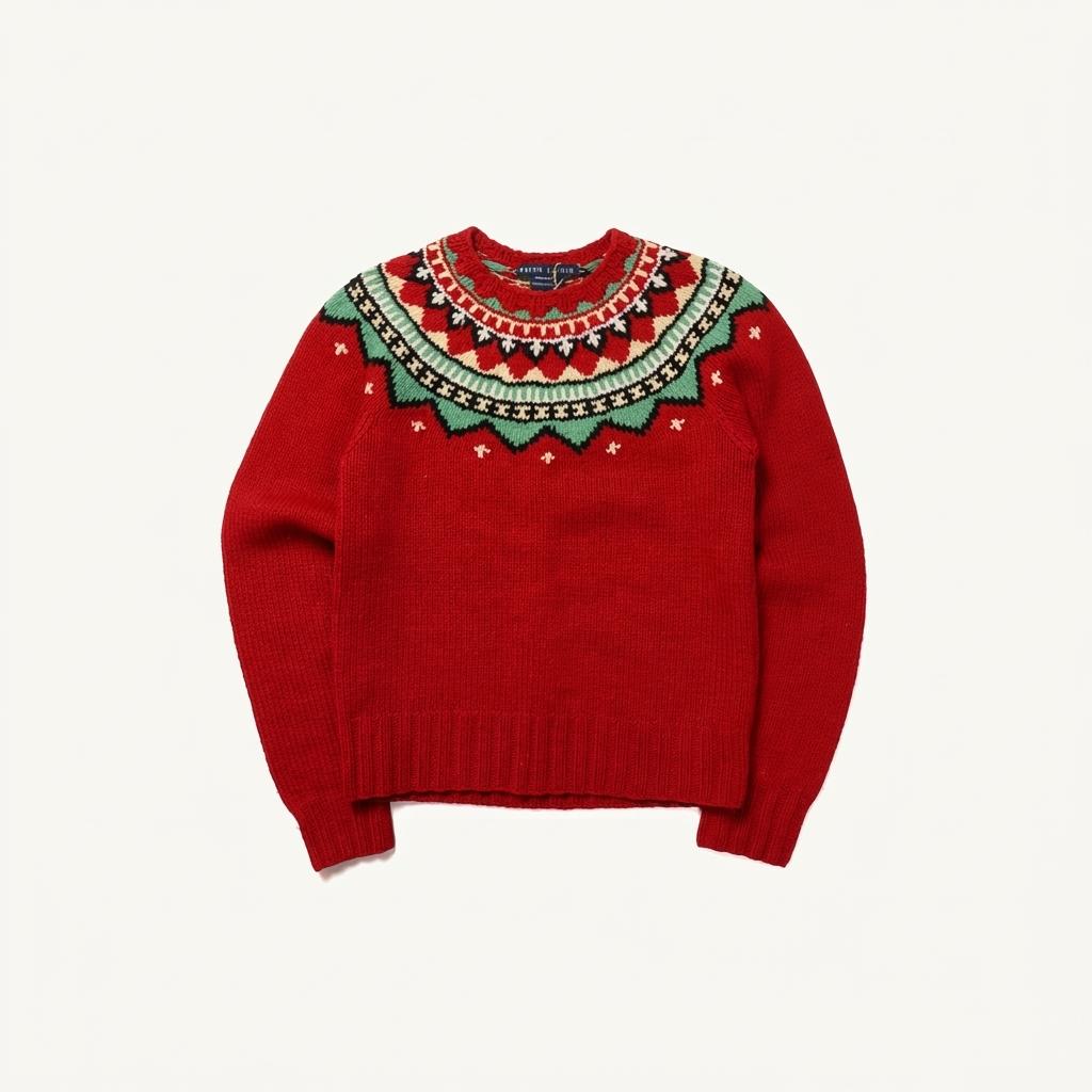 랄프로렌  Ralph Lauren Nordic Hand Knit 1