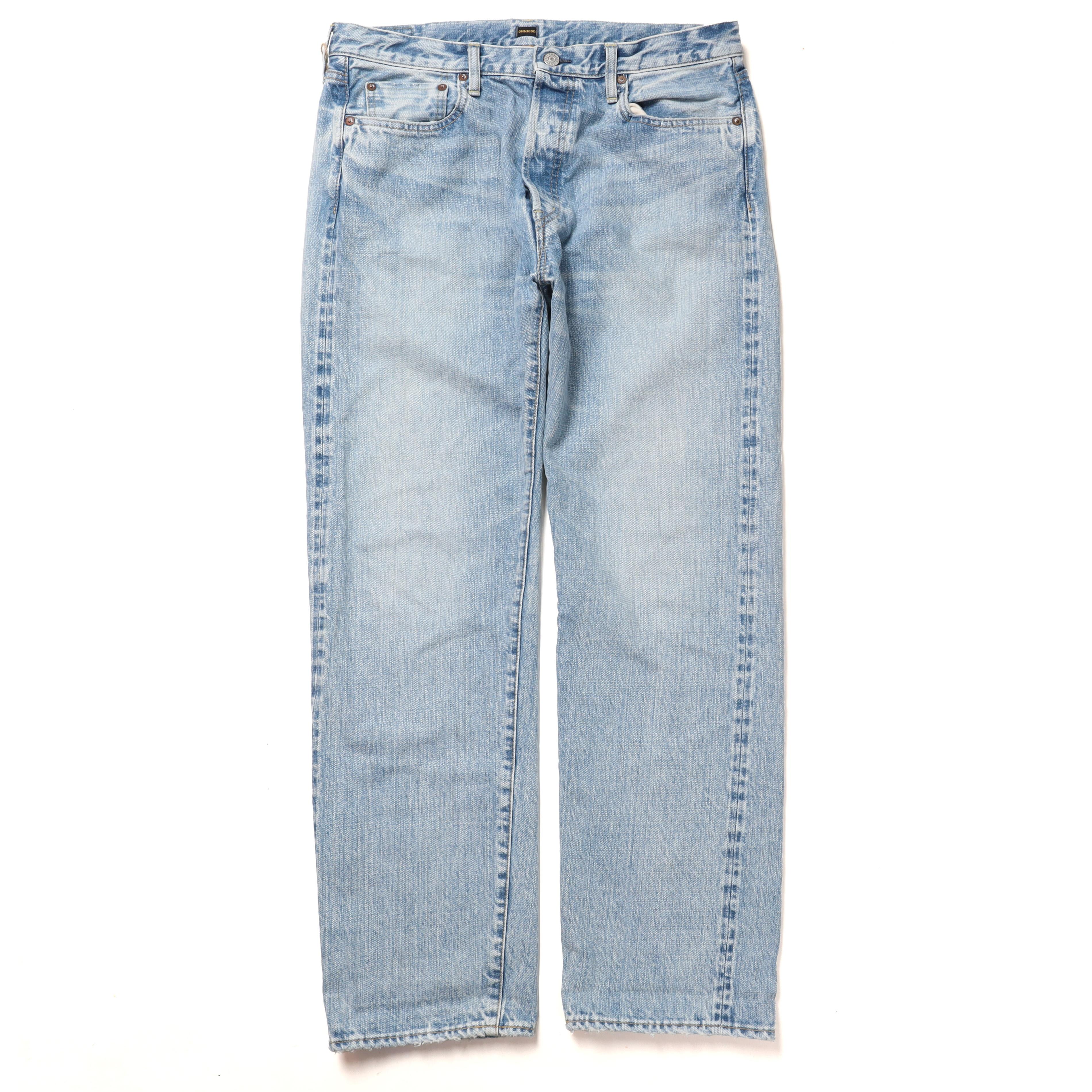 옴니갓 Omnigod Washed Selvedge Denim Pants 2