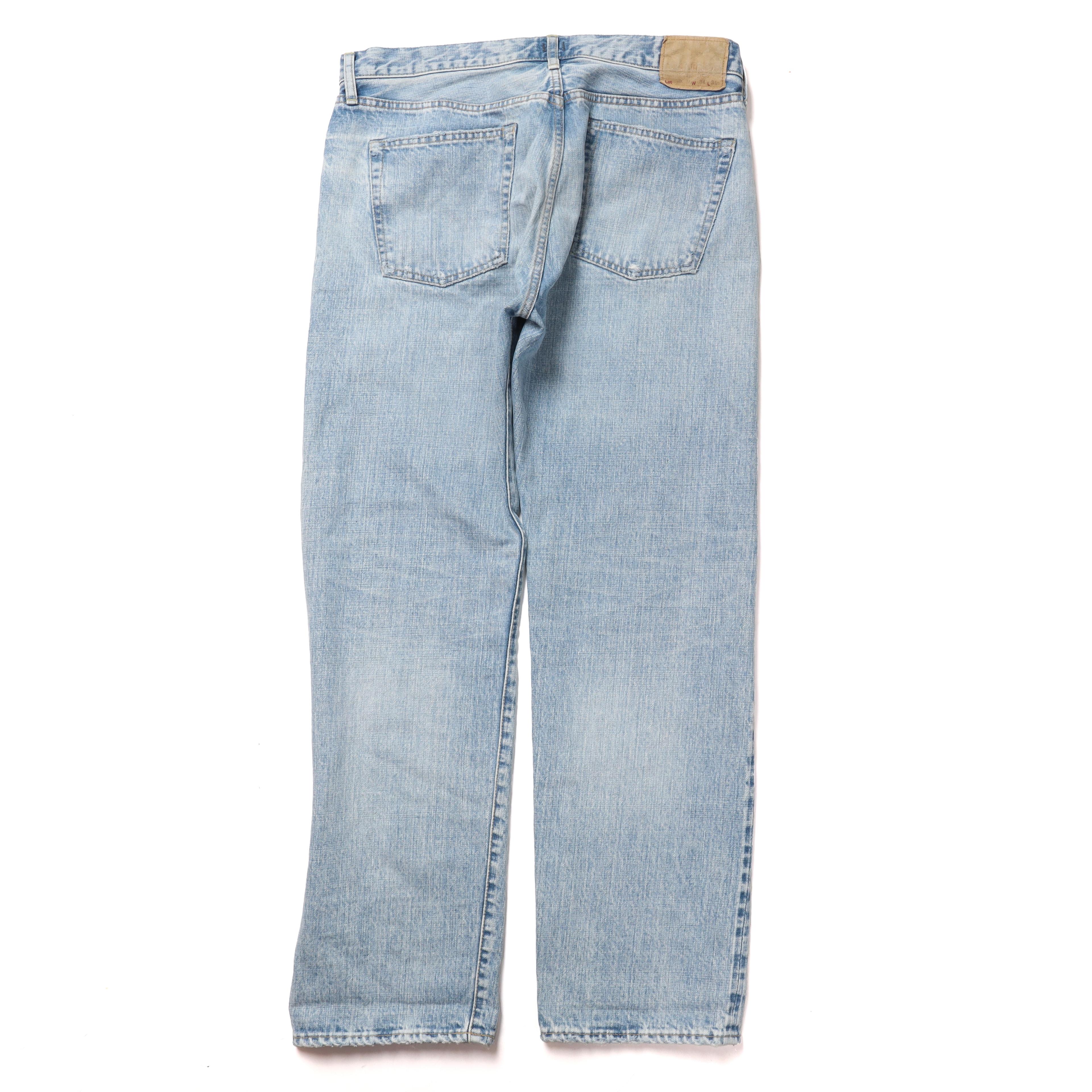 옴니갓 Omnigod Washed Selvedge Denim Pants 8