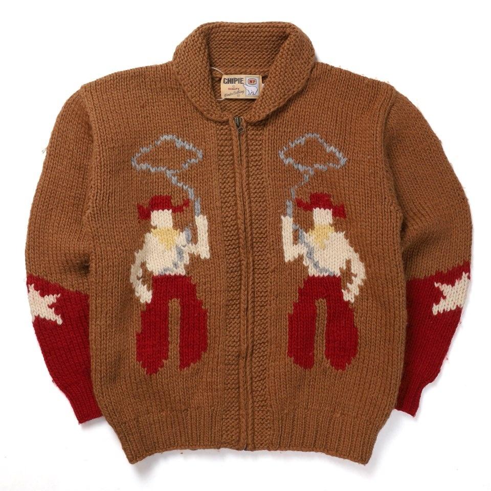 Chipe Embroidered Cowichan Cardigan 2