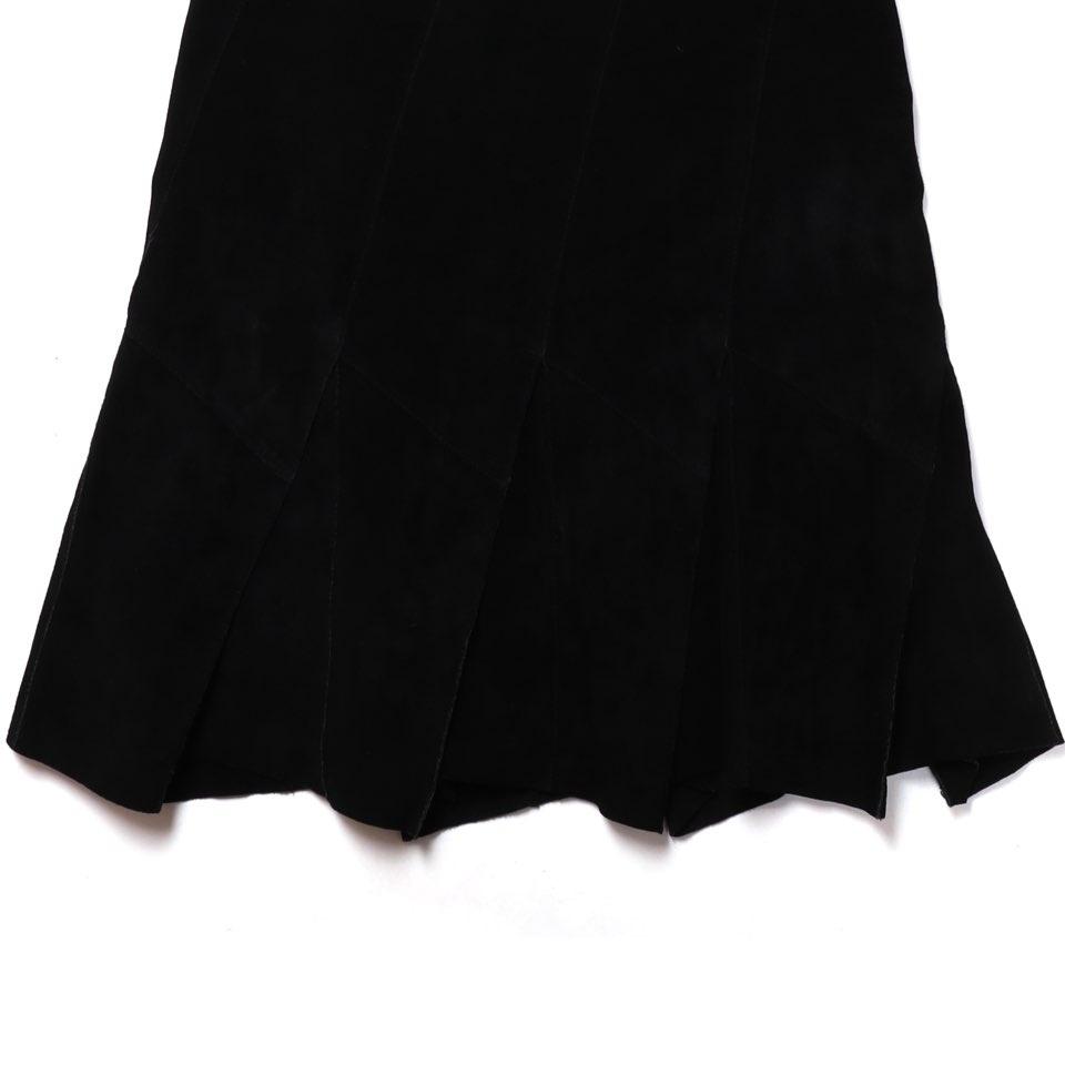 Herhis Pig Skin Mid Skirt 4