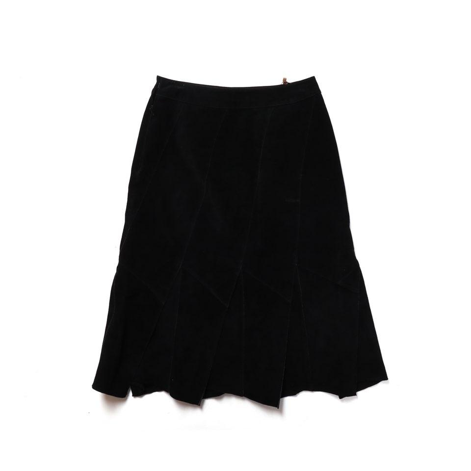 Herhis Pig Skin Mid Skirt 5