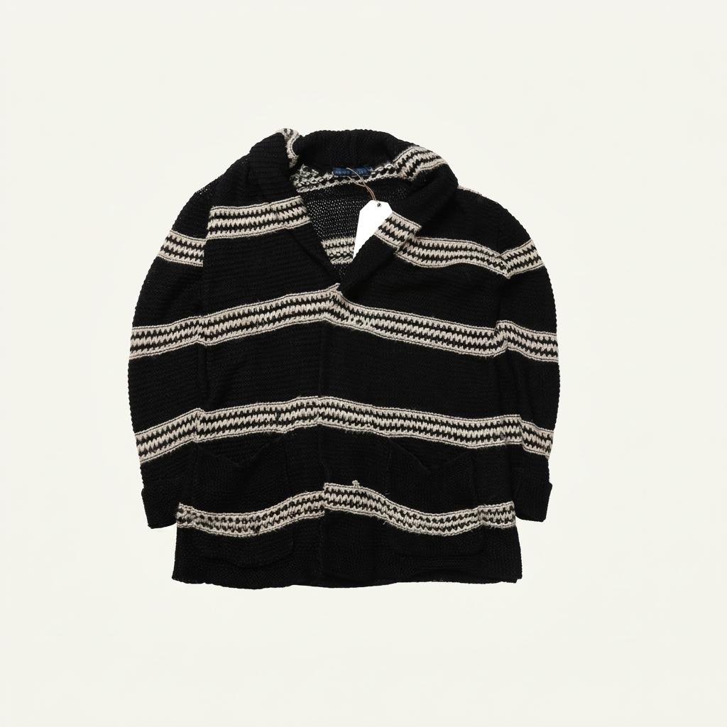 랄프로렌 Ralph Lauren Silk Blended Linen Stripe 1