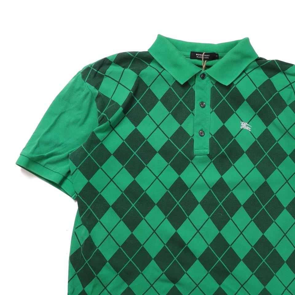 버버리 Burberry Argyle Polo T-shirt 3
