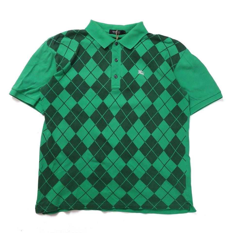 버버리 Burberry Argyle Polo T-shirt 2