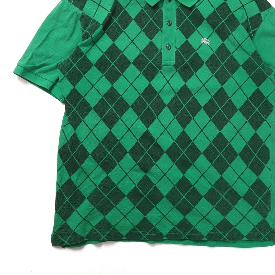 버버리 Burberry Argyle Polo T-shirt 4