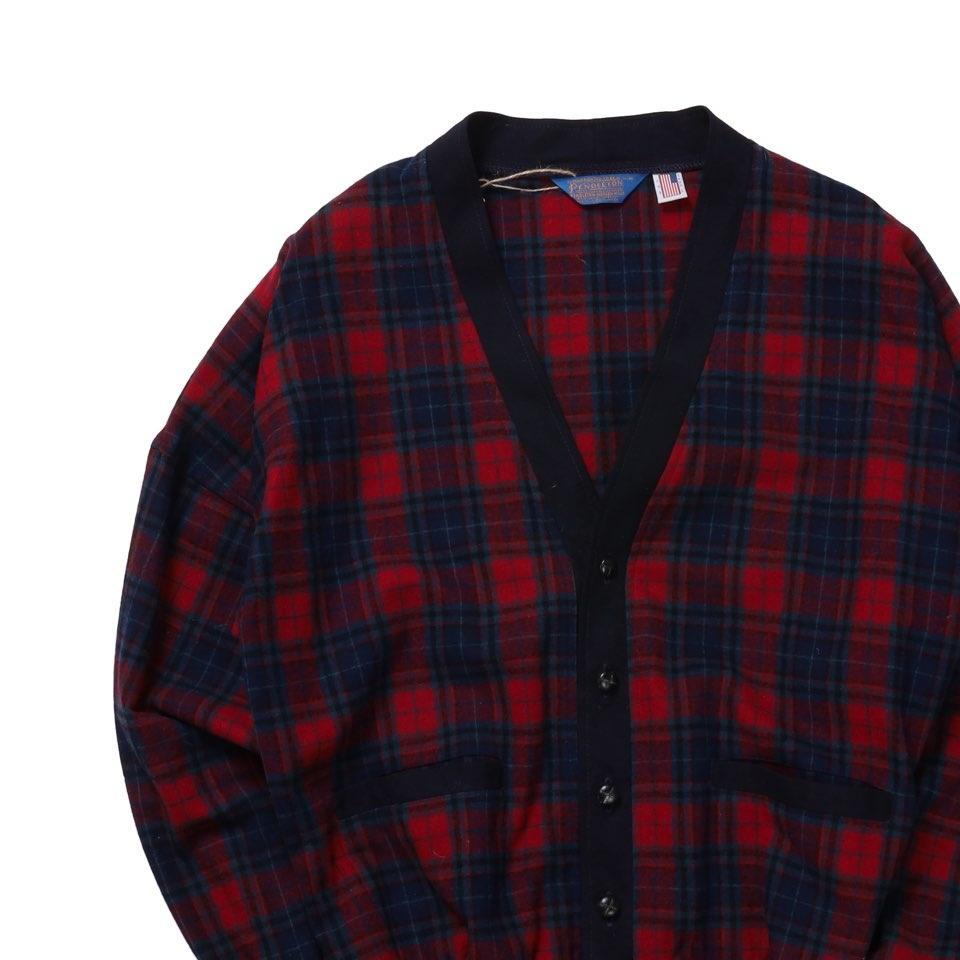 펜들턴 Pendleton Check Pattern Wool Cardigan 3