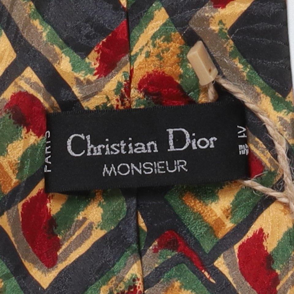 크리스찬 디올 Christian Dior Pattern Tie 4