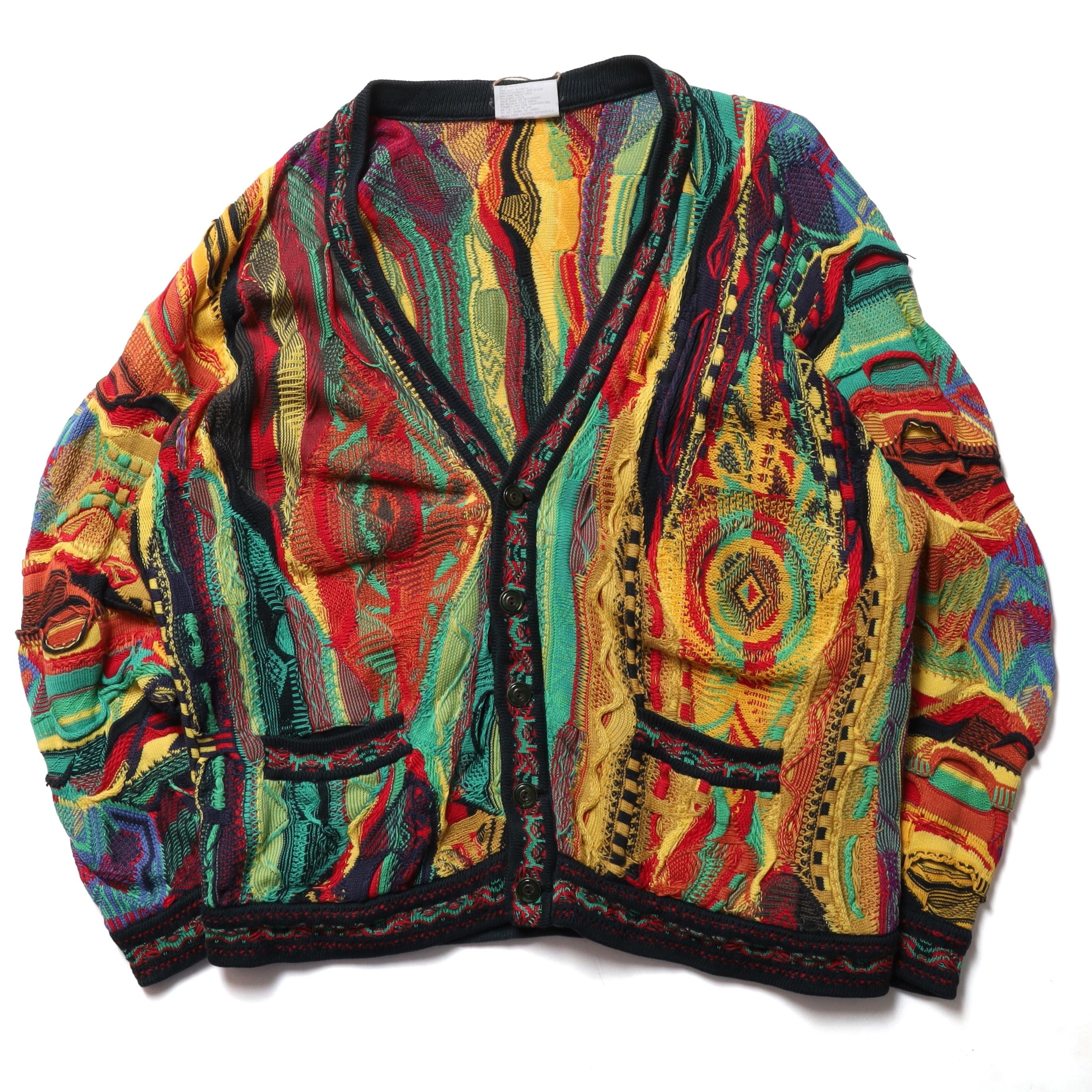 쿠지 Coogi Cable Knit Cardigan 2