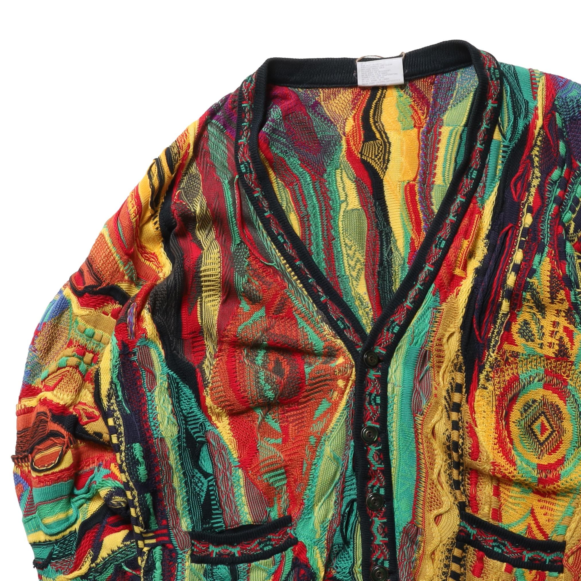 쿠지 Coogi Cable Knit Cardigan 3
