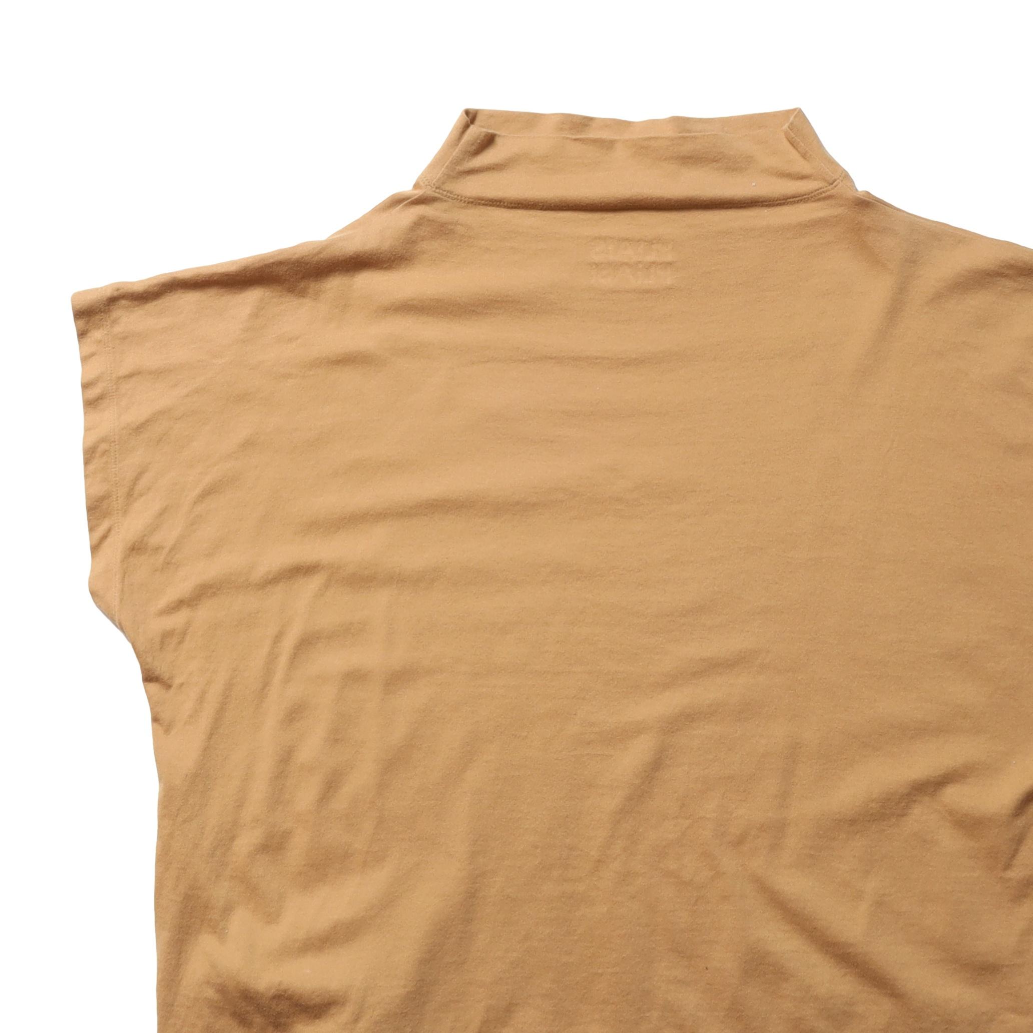 플리츠 플리즈 Pleats Please Cotton Folder Neck T-shirt 6