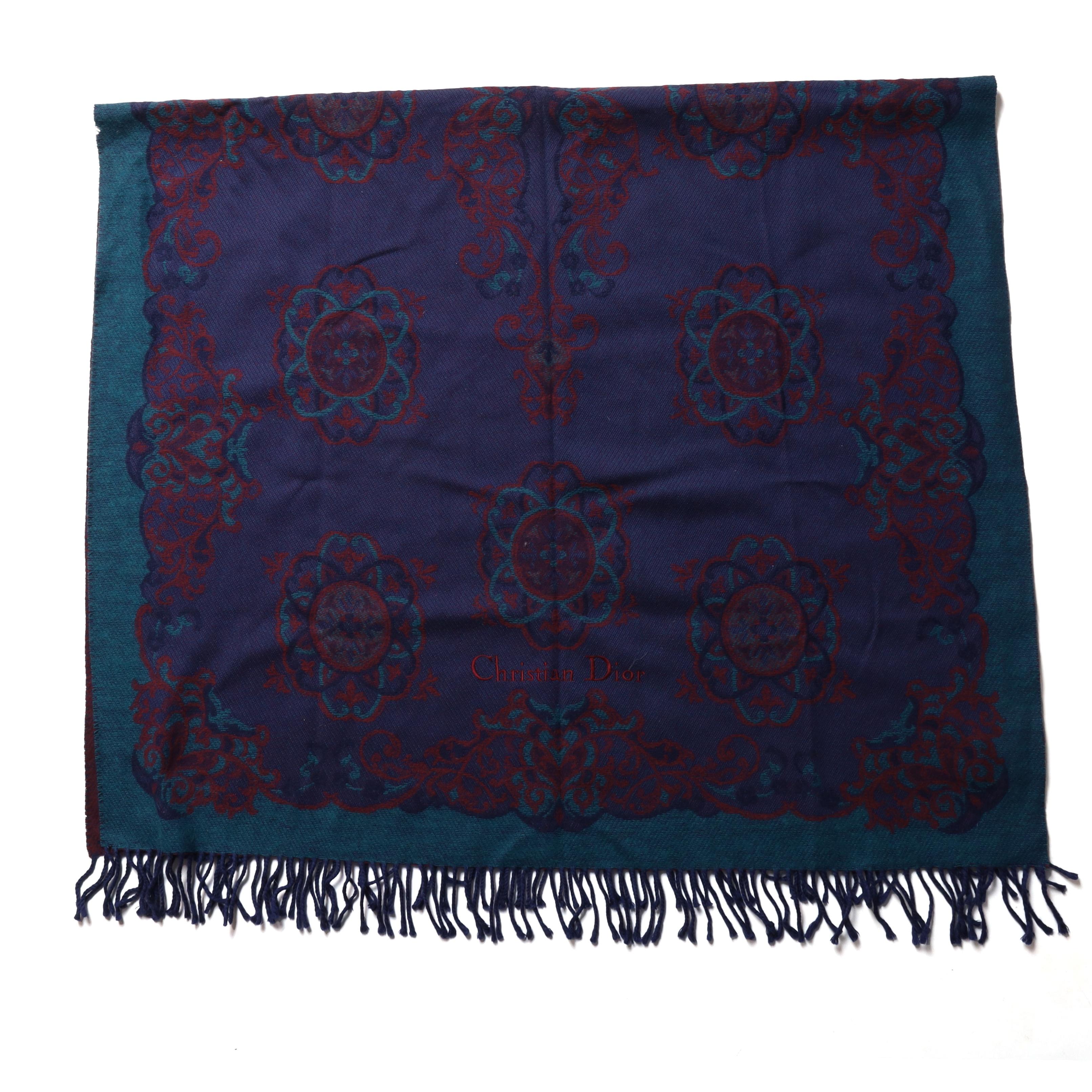 크리스찬 디올 Christian Dior Wool Scarf 3